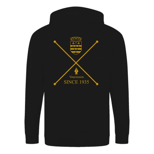 Veste zippée noir SUGER
